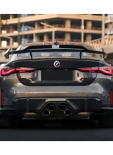 DarwinPro CFRP BKSSII Style Carbon Fiber Trunk Spoiler BMW M4 G82 2021-2023                                     - CF8485BKSSII-W - Image 15