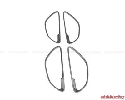 DarwinPro Autoclave Forged Carbon Fiber Interior Door Handle Cover Trim Mercedes Benz W205 C Class GLC X253 2015-2021 - FGCF8502OEM-INTR-3