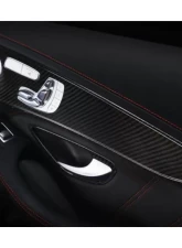 DarwinPro Autoclave Forged Carbon Fiber Interior Door Handle Cover Trim Mercedes Benz W205 C Class GLC X253 2015-2021                                     - FGCF8502OEM-INTR-3 - Image 6