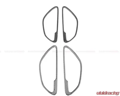 DarwinPro Autoclave Forged Carbon Fiber Interior Door Handle Cover Trim Mercedes Benz W205 C Class GLC X253 2015-2021 - FGCF8502OEM-INTR-3