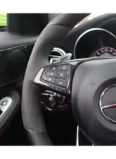 DarwinPro Autoclave Forged Carbon Fiber Interior Steering Wheel Trim Mercedes Benz W205 C63 AMG 2015-2021                                     - FGCF8502OEM-INTR-4 - Image 10