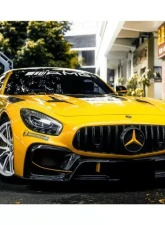 DarwinPro IMP Performance Carbon Fiber Grill (NO ACC) Mercedes Benz AMG GT | GTS | GTC 2017-2020                                     - CF8511IMP-G - Image 6
