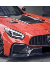 DarwinPro IMP Performance Carbon Fiber Grill (NO ACC) Mercedes Benz AMG GT | GTS | GTC 2017-2020                                     - CF8511IMP-G - Image 8