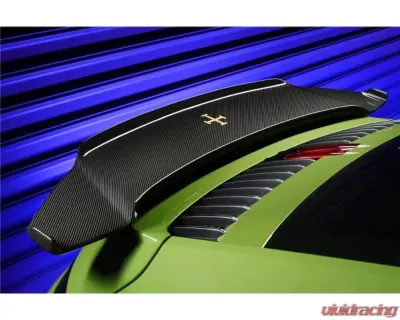 DarwinPro Autoclave Dry Carbon Fiber BKSSII Style Trunk Wing Porsche 911 | 992 Targa 2019-2023 - DRYCF9328BKSSII-W
