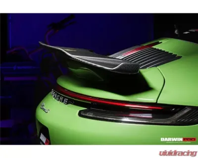 DarwinPro Autoclave Dry Carbon Fiber BKSSII Style Trunk Wing Porsche 911 | 992 Targa 2019-2023 - DRYCF9328BKSSII-W