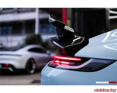 DarwinPro Autoclave Dry Carbon Fiber BKSSII Style Trunk Wing Porsche 911 | 992 Targa 2019-2023 - DRYCF9328BKSSII-W