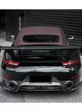 DarwinPro Autoclave Dry Carbon Fiber BKSS Style Wing Porsche 991 Carrera Convertible 2011-2019                                     - DRYCF9330BKSS-W - Image 5