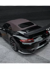DarwinPro Autoclave Dry Carbon Fiber BKSS Style Wing Porsche 991 Carrera Convertible 2011-2019                                     - DRYCF9330BKSS-W - Image 6