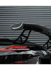 DarwinPro Autoclave Dry Carbon Fiber BKSS Style Wing Porsche 991 Carrera Convertible 2011-2019                                     - DRYCF9330BKSS-W - Image 7