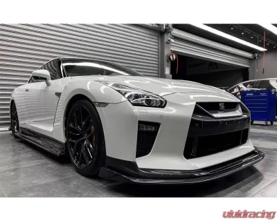 DarwinPro BKSS Style Carbon Fiber Side Skirts Nissan GTR R35 EBA 2017-2022 - CF8354BKSS-SS