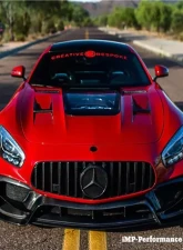 DarwinPro IMP Carbon Fiber Hood Mercedes Benz AMG GT | GTC | GTR | GTS 2015-2022                                     - CF8508IMP.H - Image 9