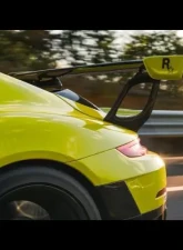 DarwinPro GT2RS Style Carbon Fiber Trunk Spoiler Porsche 991 Turbo | S 2013-2019                                     - 9320GT2-W - Image 5