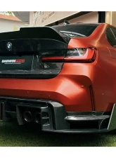 DarwinPro BKSS Style Carbon Fiber Trunk BMW M3 G80 2021+                                     - CF8486BKSS-T - Image 12