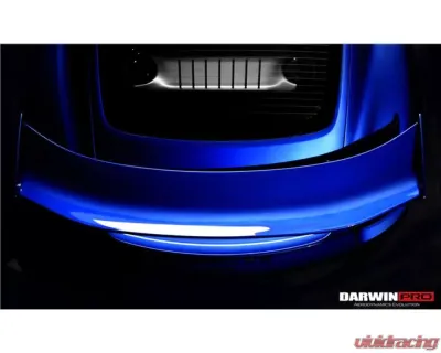 Darwin Pro CFRP GT4 Style Carbon Fiber Trunk Spoiler Porsche 981 Boxster | Cayman 2012-2016 - CF9317GT4-W