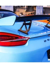 Darwin Pro CFRP GT4 Style Carbon Fiber Trunk Spoiler Porsche 981 Boxster | Cayman 2012-2016                                     - CF9317GT4-W - Image 7