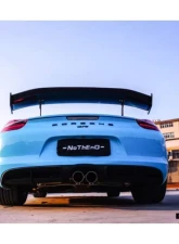 Darwin Pro CFRP GT4 Style Carbon Fiber Trunk Spoiler Porsche 981 Boxster | Cayman 2012-2016                                     - CF9317GT4-W - Image 8