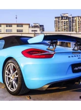 Darwin Pro CFRP GT4 Style Carbon Fiber Trunk Spoiler Porsche 981 Boxster | Cayman 2012-2016                                     - CF9317GT4-W - Image 10