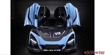 DarwinPro Se2 GTR Style FGPCF Front Bumper McLaren 720s 2017-2021 - FGPCF8005BKSSII-FB