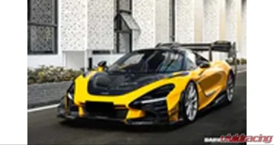 DarwinPro Se2 GTR Style FGPCF Front Bumper McLaren 720s 2017-2021 - FGPCF8005BKSSII-FB