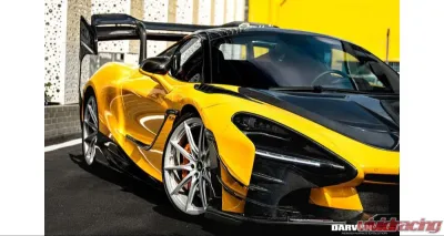 DarwinPro Se2 GTR Style FGPCF Front Bumper McLaren 720s 2017-2021 - FGPCF8005BKSSII-FB