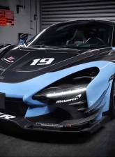 DarwinPro Se2 GTR Style FGPCF Front Bumper McLaren 720s 2017-2021                                     - FGPCF8005BKSSII-FB - Image 4