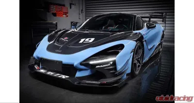 DarwinPro Se2 GTR Style FGPCF Front Bumper McLaren 720s 2017-2021 - FGPCF8005BKSSII-FB
