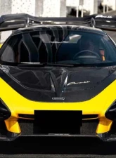 DarwinPro Se2 GTR Style FGPCF Front Bumper McLaren 720s 2017-2021                                     - FGPCF8005BKSSII-FB - Image 7