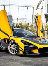 DarwinPro Se2 GTR Style FGPCF Front Bumper McLaren 720s 2017-2021                                     - FGPCF8005BKSSII-FB - Image 8