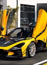 DarwinPro Se2 GTR Style FGPCF Front Bumper McLaren 720s 2017-2021                                     - FGPCF8005BKSSII-FB - Image 9