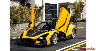 DarwinPro Se2 GTR Style FGPCF Front Bumper McLaren 720s 2017-2021 - FGPCF8005BKSSII-FB
