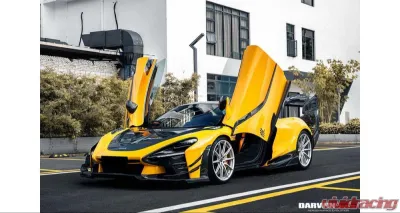 DarwinPro Se2 GTR Style FGPCF Front Bumper McLaren 720s 2017-2021 - FGPCF8005BKSSII-FB