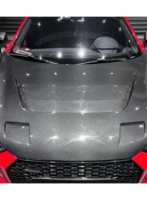 DarwinPro Carbon Fiber iMP Performance Hood Audi R8 Coupe | Spyder 2016-2023                                     - CF8358IMP-H - Image 12