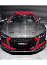 DarwinPro Carbon Fiber iMP Performance Hood Audi R8 Coupe | Spyder 2016-2023                                     - CF8358IMP-H - Image 14