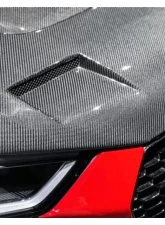 DarwinPro Carbon Fiber iMP Performance Hood Audi R8 Coupe | Spyder 2016-2023                                     - CF8358IMP-H - Image 9