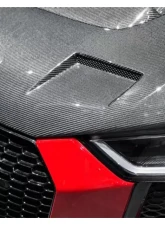 DarwinPro Carbon Fiber iMP Performance Hood Audi R8 Coupe | Spyder 2016-2023                                     - CF8358IMP-H - Image 10