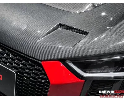 DarwinPro Carbon Fiber iMP Performance Hood Audi R8 Coupe | Spyder 2016-2023 - CF8358IMP-H
