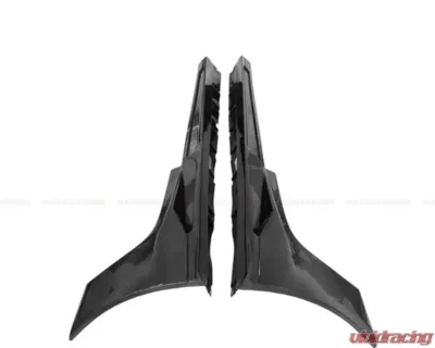 DarwinPro Unpainted Fiberglass with Carbon Fiber IMPII Full Wide Body Kit Audi R8 Coupe | Spyder 2017+ - PCF8358IMPII-FB FULL WIDE KIT