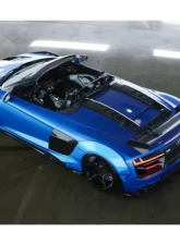 DarwinPro Unpainted Fiberglass with Carbon Fiber IMPII Full Wide Body Kit Audi R8 Coupe | Spyder 2017+                                     - PCF8358IMPII-FB FULL WIDE KIT - Image 10