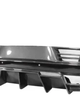 DarwinPro Unpainted Fiberglass with Partial Carbon Fiber IMPII Rear Bumper Audi R8 Coupe | Spyder 2016-2018                                     - PCF8358IMPII-RB - Image 3