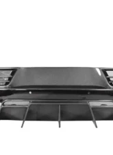 DarwinPro Unpainted Fiberglass with Partial Carbon Fiber IMPII Rear Bumper Audi R8 Coupe | Spyder 2016-2018                                     - PCF8358IMPII-RB - Image 11