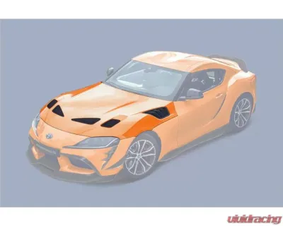 DarwinPro Carbon Fiber BKSS Style Hood Toyota GR Supra J29 | DB A90 A91 2020-2024 - CF8380BKSS-H