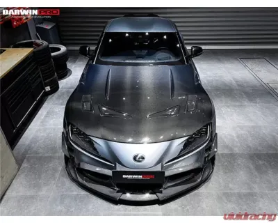 DarwinPro Carbon Fiber BKSS Style Hood Toyota GR Supra J29 | DB A90 A91 2020-2024 - CF8380BKSS-H