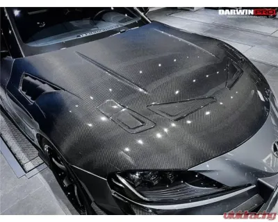 DarwinPro Carbon Fiber BKSS Style Hood Toyota GR Supra J29 | DB A90 A91 2020-2024 - CF8380BKSS-H