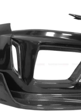 DarwinPro Unpainted Fiberglass with Partial Carbon Fiber BKSSII Style Front Bumper Toyota GR Supra J29 | DB A90 A91 2020-2024                                     - PCF8380BKSSII-FB - Image 5