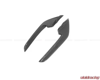 DarwinPro Unpainted Fiberglass with Partial Carbon Fiber BKSSII Style Front Bumper Toyota GR Supra J29 | DB A90 A91 2020-2024 - PCF8380BKSSII-FB
