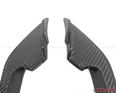 DarwinPro Unpainted Fiberglass with Partial Carbon Fiber BKSSII Style Front Bumper Toyota GR Supra J29 | DB A90 A91 2020-2024 - PCF8380BKSSII-FB
