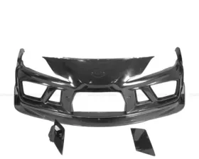 DarwinPro Unpainted Fiberglass with Autoclave Dry Carbon Fiber BKSSII Style Front Bumper Toyota GR Supra J29 | DB A90 A91 2020-2024