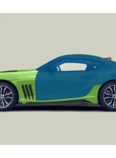 DarwinPro Autoclave Dry Carbon Fiber BKSSII Style Side Skirts and Fender Toyota GR Supra J29 | DB A90 A91 2020-2024                                     - DRYPCF8380BKSSII-SS - Image 15