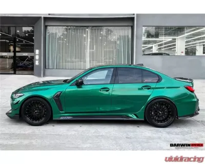 DarwinPro Forged Carbon Fiber BKSSII Style Full Wide Body Kit BMW M3 G80 2021+ - FGCF8486BKSSII Full Kit