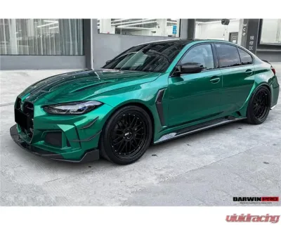 DarwinPro Forged Carbon Fiber BKSSII Style Full Wide Body Kit BMW M3 G80 2021+ - FGCF8486BKSSII Full Kit